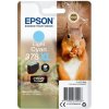 Epson 378XL - 10.3 ml - XL - světle azurová - originál - blistr s RF / akustickým alarmem - inkoust C13T37954020