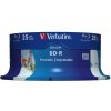 VERBATIM BD-R SL DataLife 25GB, 6x, printable, spindle 25 ks