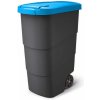 PROSPERPLAST WHEELER antracit s modrým vekom 90l