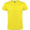 Atomic unisex tričko s krátkym rukávom, žltá, XL