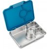 Yumbox Krabička na desiatu - desiatový box nerezový Pret RVS 4 - Normandy Blue