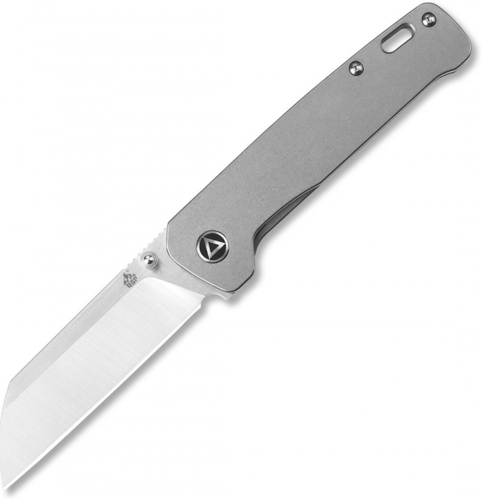 QSP Knife Penguin, Satin 154CM Blade, Titanium Handle QS130-P