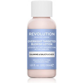 Revolution Skincare Overnight Targeted Blemish Lotion sérum na vyrážky 30 ml