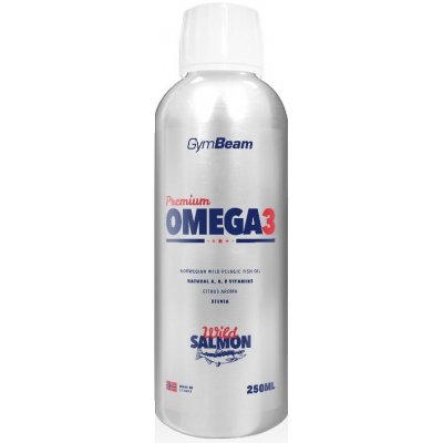 GymBeam Premium Omega 3 Citrus 250 ml