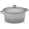 Pekáč liatinový s pokrievkou CALIDO 26 cm šedá KL-12607