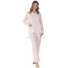 LEVEZA (M-Max) Dámske pyžamo Ewi1524 1-sv.ružová M