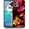 Picasee silikónový prehľadný obal pre Motorola Moto G72 - Dark Peonny