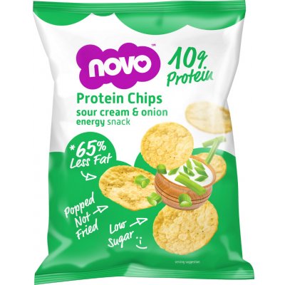 NOVO Protein Chips kyslá smotana & cibuľa 30 g od 1,95 € - Heureka.sk