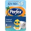 Perfex Tropical Paradise Toaletný papier 3vrst. 48ks