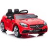 Megacar detské elektrické autíčko Mercedes SLC300, 2x45W, 1x10,8V 3,1Ah, USB, MP3, kožené sedadlo, EVA kolesá, červené
