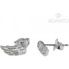 ADANITO EFE0002388 - Strieborné náušnice anjelská krídla