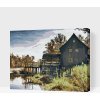Vymalujsisam.sk Maľovanie podľa čísiel - Vodný mlyn Veľkosť: 30x40cm, Rám: Na plastovej doske