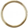 Ideal kovový krúžok v zlatej farbe 38 mm