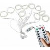 Verk 26210 Vianočný svetelný záves USB, 300 LED, diaľkové ovládanie, 3m, teplá biela