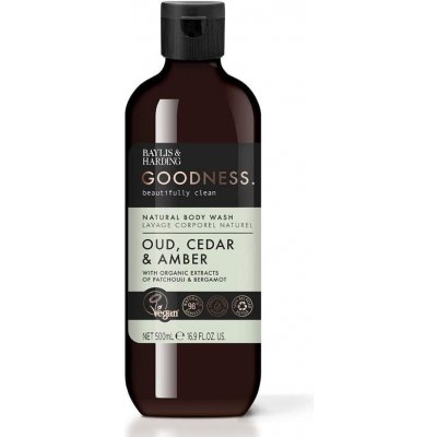 Baylis & Harding sprchový gél Oud Cedar & Amber 500 ml