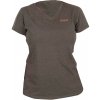 Fox WC V Neck T-Shirt Zelená-Mauve Dámske Tričko L