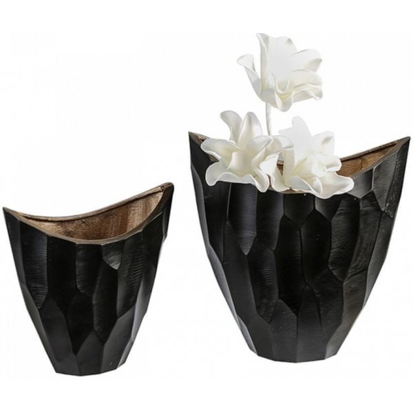 Papillon Hliníková váza Lava, 26 cm, čierna/zlatá od 98 € - Heureka.sk