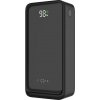 Powerbanka FIXED Zen2 30 s LCD displejem a výstupem PD 20W, 30 000 mAh, černá