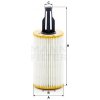 Olejový filter MANN+HUMMEL GmbH HU 7025 z