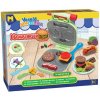 MAC TOYS Veselá plastelína burger 4x56g