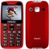 EVOLVEO EasyPhone XR, mobilní telefon pro seniory s nabíjecím stojánkem, červená