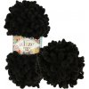 Alize Puffy Fine 1060 hnedo čierna