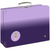 Oxybag Detský kufrík hranatý A4 OXY NEXT Ombre Purple