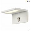SLV LED SENSOR WL, LED venkovní nástěnné nástavbové svítidlo, IP44, bílá, 1001970 Vonkajšie senzorové svietidlo WL senzorové svietidlo