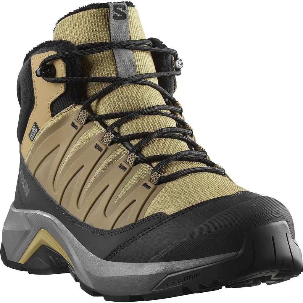 Salomon X Adventure Coldrush Wp pánské zimní nepromokavé boty 479783 kelp black pewter