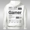 Gamer Label dámska mikina s kapucňou