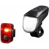 PREDNÉ A ZADNÉ CYKLISTICKÉ LAMPY 2 KUSY CRIVIT