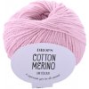 Pletacia vlna Drops COTTON MERINO UNI COLOUR 05 svetlá ružová
