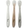 Bo Jungle Mäkké jedálenské lyžičky SOFT White/Grey/Terracotta (3ks)