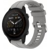 Remienok Solid Wristband sivý pre Garmin Forerunner 955 (22mm)