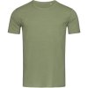 Stedman Tričko Crew Neck T Morgan, krátký rukáv, pánské COT059020c4701-military gr S Zeleň vojenská