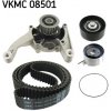 SKF Vodné čerpadlo + sada ozubeného remeňa VKMC08501