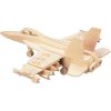 Woodcraft Drevené 3D puzzle stíhačka