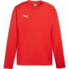 Pánska športová mikina Puma, TEAMGOAL TRAINING SWEAT Červená,Biela M