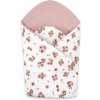 Miminu Novorozenecká zavinovačka, bavlna, Kačenky, bílá, pudrově růžová 8596309447995