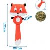 Plyšová hračka pre mačku Nobleza s Cat-Nip - líška 22cm