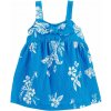 CARTER'S Šaty Blue Floral dievča 6m