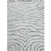 Kusový koberec Bakero Zebra strieborný 153x244 cm