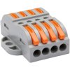 Tracon Slovakia s.r.o. Dvojstranná otváracia WAGO svorka 4-pólová 4-4 - OVOFT44
