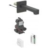 Geberit Brenta - Elektronická umývadlová batéria pod omietku, napájanie z generátora, easy to clean, matná čierna 116.296.14.1