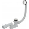 AlcaPlast A507CKM-120 - Sifón vaňový CLICK/CLACK, dĺžka 120 cm, kov, chróm-lesk
