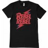 David Bowie Rebel Rebel Black S Tričko