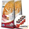 N&D Low Grain light Adult Medium&maxi chicken & pomegranate 2 x 12 kg