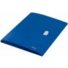 Dosky na dokumenty, 11 mm, PP, A4, LEITZ Recycle, modrá