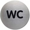 Piktogram WC text