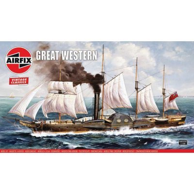 Airfix Classic Kit VINTAGE loď A08252V Great Western 1:180